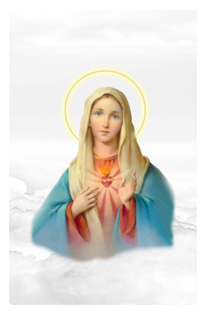 Immaculate Heart White Clouds